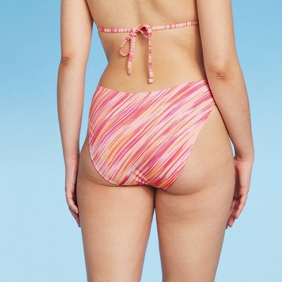  Women's Ultra High Leg Cheeky Bikini Bottom - Wild Fable™