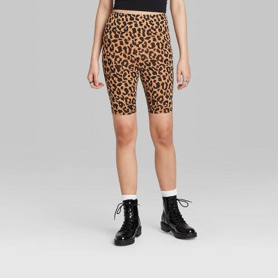  Women's High-Rise Bike Shorts - Wild Fable™