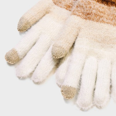  Knitted Cuff Gloves - Wild Fable™