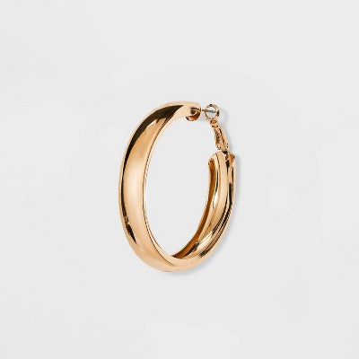  Wide Hoop Earring Set 3pc - Wild Fable™ Gold