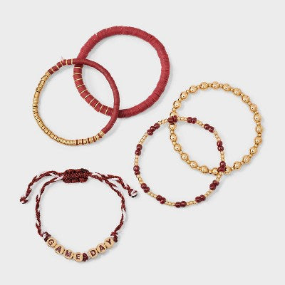  Game Day Bracelet Set 5pc - Wild Fable™