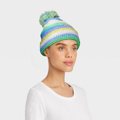  Pre-Consumed Recycled Pom Beanie - Wild Fable™