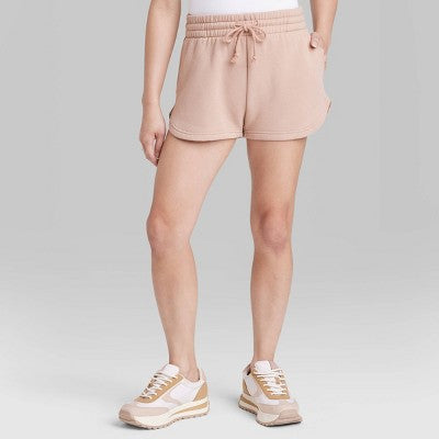  Women's High-Rise Dolphin Shorts - Wild Fable™