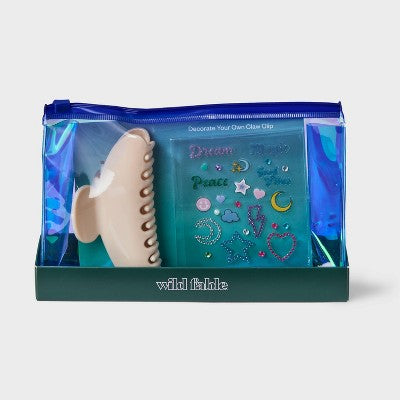  DIY Claw Hair Clip Stickers Kit - Wild Fable™ 