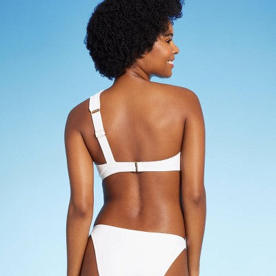  Women's Cut Out One Shoulder Bikini Top - Wild Fable™