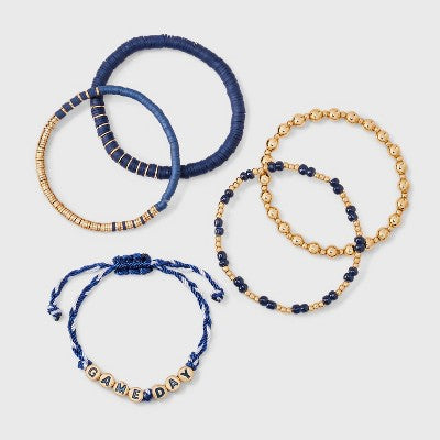  Game Day Bracelet Set 5pc - Wild Fable™