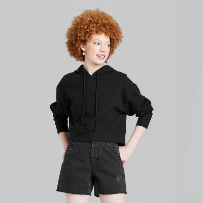  Women's Cropped Hoodie - Wild Fable™