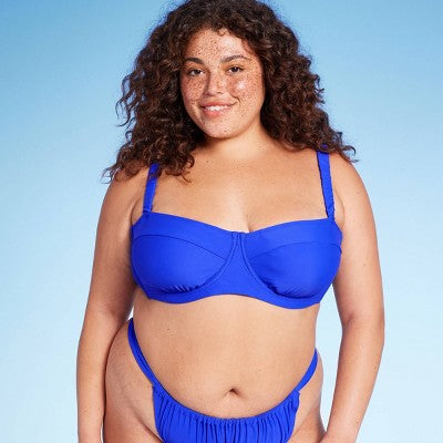  Women's Scrunchie Strap Underwire Bikini Top - Wild Fable™