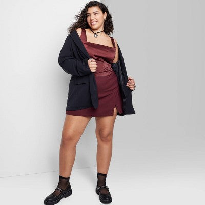  Women's Satin Corset Tank Top - Wild Fable™