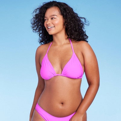  Women's Slider Triangle Bikini Top - Wild Fable™