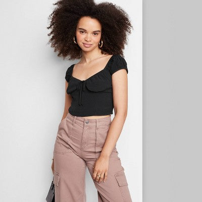  Women's Cap Sleeve Sweetheart Top - Wild Fable™