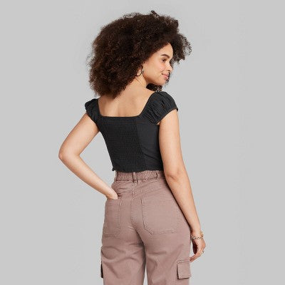  Women's Cap Sleeve Sweetheart Top - Wild Fable™