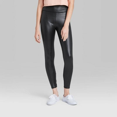  Women's High-Waisted Liquid Leggings - Wild Fable™