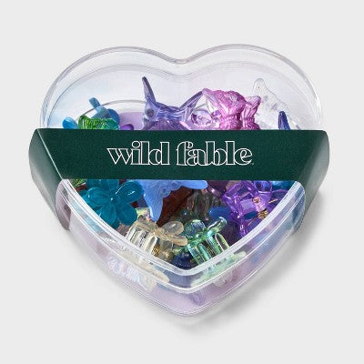  Mini Claw Hair Clip Set 28pc - Wild Fable™