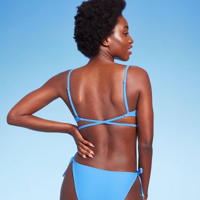  Women's Beaded Wrap Bralette Bikini Top - Wild Fable™