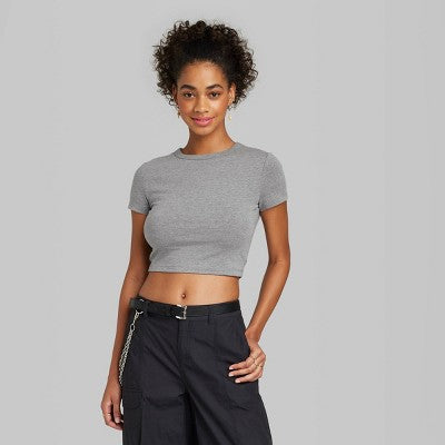  Women's Short Sleeve 3pk Bundle T-Shirt - Wild Fable™