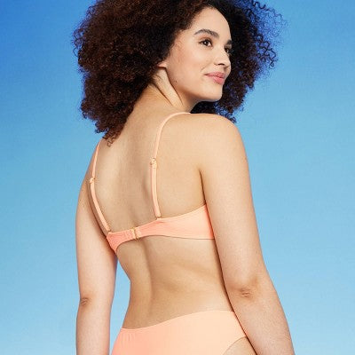  Women's Ring Front Bralette Bikini Top - Wild Fable™