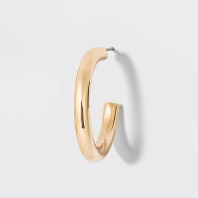  Open Graduated Size Hoop Earring Set 3ct - Wild Fable™ Gold: Nickel-Free Metal, Post Closure