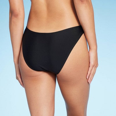 Women's Scoop Front Low-Rise High Leg Cheeky Bikini Bottom - Wild Fable™