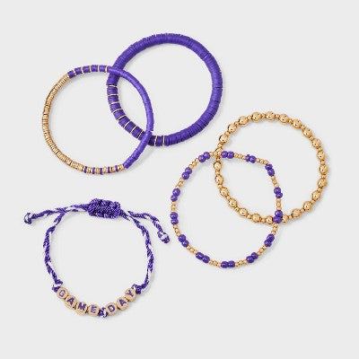  Game Day Bracelet Set 5pc - Wild Fable™