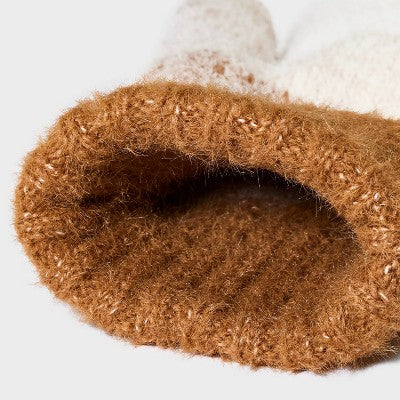  Knitted Cuff Gloves - Wild Fable™