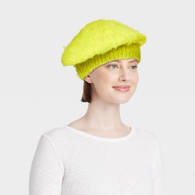  Brushed Beret Hat - Wild Fable™