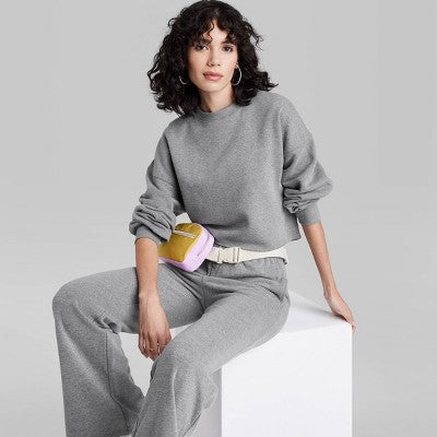  Women's Cropped Sweatshirt - Wild Fable™
