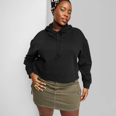  Women's Cropped Hoodie - Wild Fable™