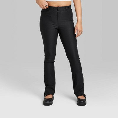  Women's Mid-Rise Slim Fit Pants - Wild Fable™