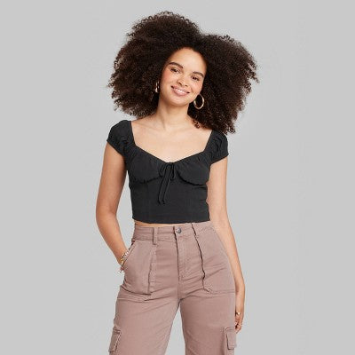  Women's Cap Sleeve Sweetheart Top - Wild Fable™