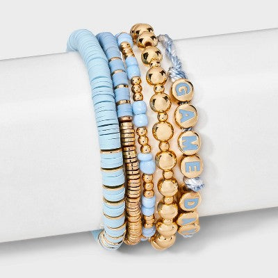  Game Day Bracelet Set 5pc - Wild Fable™