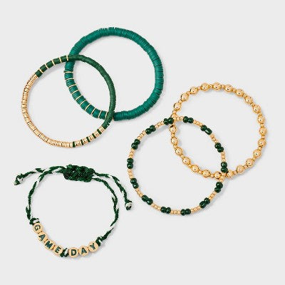  Game Day Bracelet Set 5pc - Wild Fable™