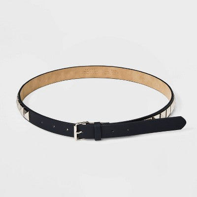  Women's Studded Belt - Wild Fable™ Black